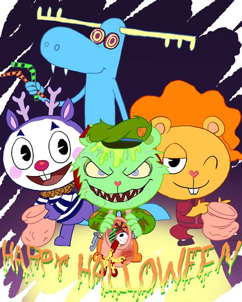 Happy Tree Friends: Happy Halloween by TigerMcFlurry on DeviantArt