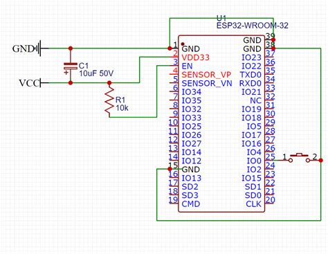 ESP32-WROOM-32 custom PCB not working (schematic) : r/esp32