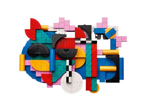 Piece Together Your Own Wall Art With the LEGO Modern Art Set