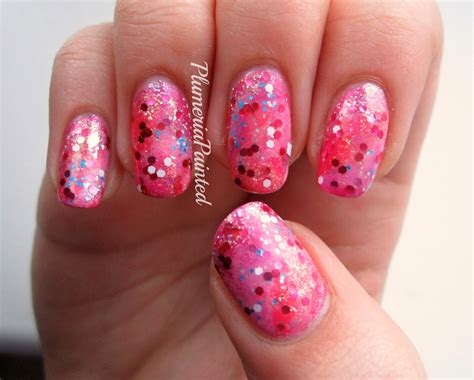 PlumeriaPainted: Pink Galaxy Nails