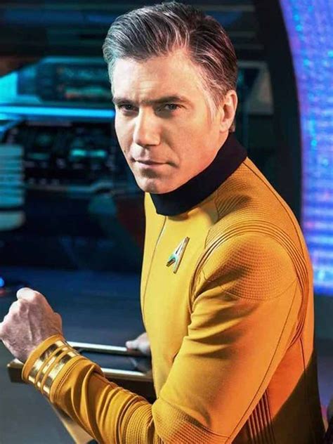 Star Trek Captain Christopher Pike Yellow Jacket