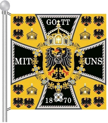 Historical Flags of Our Ancestors - Flags and standards of the German Emperor (1871-1918)