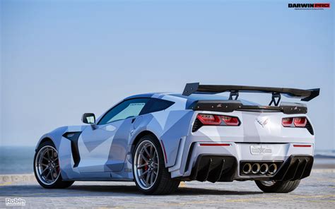 2013-2019 Corvette C7 Grandsport Z06 BKSS Style Trunk Spoiler