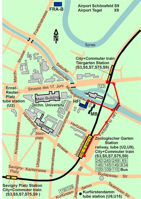 Berlin zoologischer garten railway station map - Map of berlin zoologischer garten railway ...