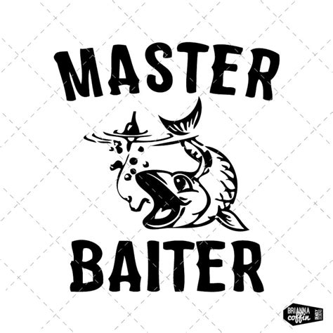 Master Baiter SVG PNG - Etsy