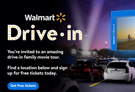 Reserve Your Spot at the Local Walmart Drive In Theater