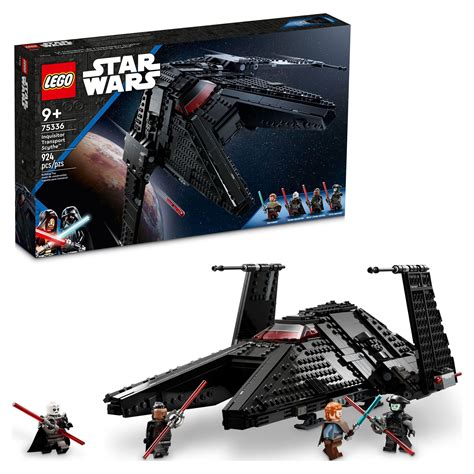 LEGO Star Wars Inquisitor Transport Scythe 75336, Obi-Wan Kenobi & Dark ...