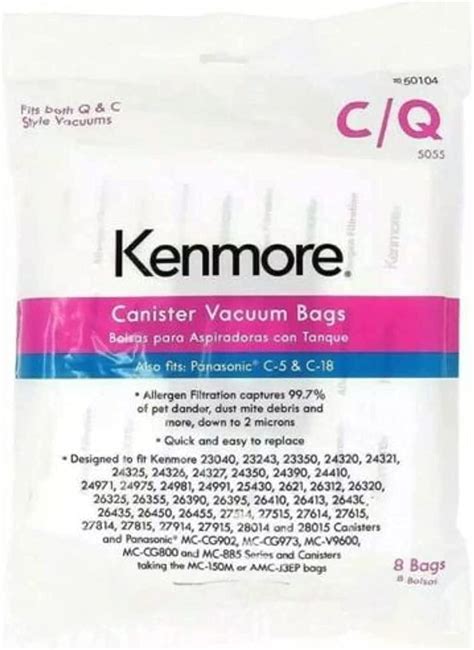 Best Kenmore Vacuum Bags - VacuumBags.com