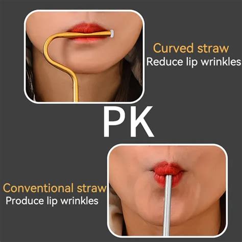 straw to prevent wrinkles - Temu