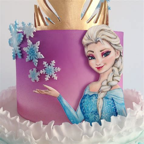 Frozen Birthday Cake - CakeCentral.com