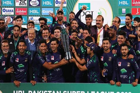 Pakistan Super League Seasons