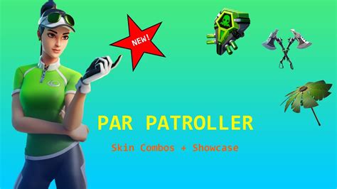 *NEW* Par Patroller Skin! (Skin Combos + Showcase) // Fortnite Battle ...