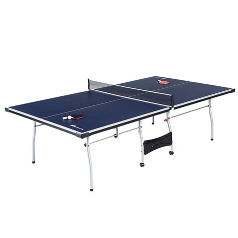 MD Sports Table Tennis Set, Regulation Ping Pong Table with Net, Paddles and Balls (8 Pieces) $60.47