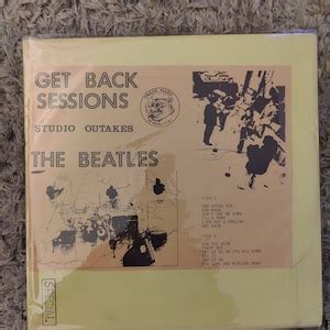 The Beatles : Get Back Sessions Studio Outakes, TMOQ 12 Trx With ...