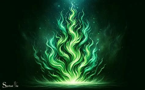 What Does Green Fire Symbolize Spiritually? Fertility!