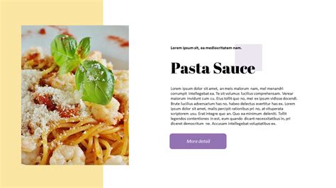 Pasta PowerPoint Layout|Business|Templates