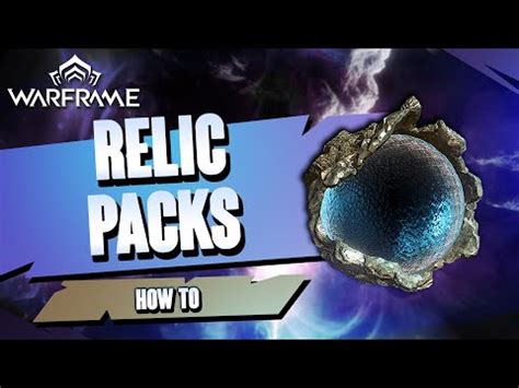 Warframe - How to Get Relic Packs - YouTube