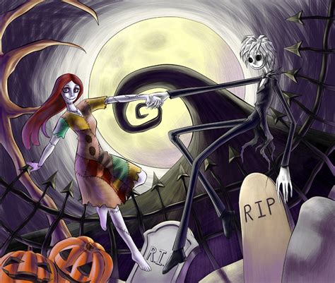 Jack and Sally by lizbomb on DeviantArt