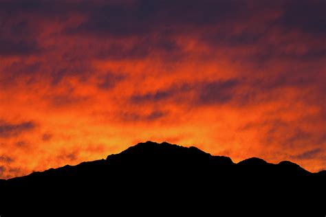 El Paso Fiery Sunset Photograph by SR Green - Fine Art America