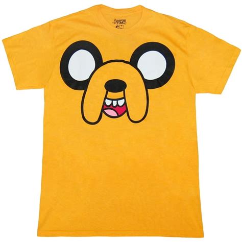 Adventure Time - Adventure Time Jake Face T-Shirt - Walmart.com ...