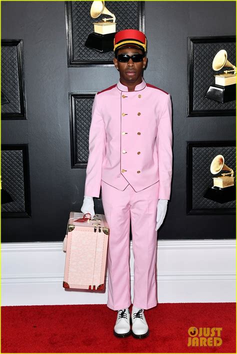 Tyler the Creator Wears Pink Bellhop Outfit to Grammys 2020: Photo 4423340 | 2020 Grammys ...