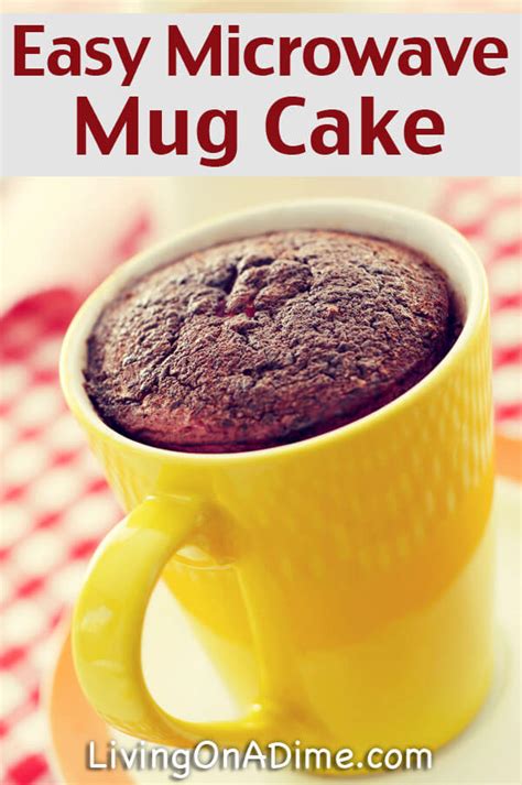 Homemade Warm Delights - Easy Microwave Mug Cake Recipe