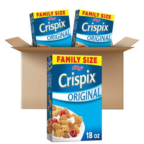 Buy Kellogg's Crispix Breakfast Cereal, 8 Vitamins and Minerals, Try in ...