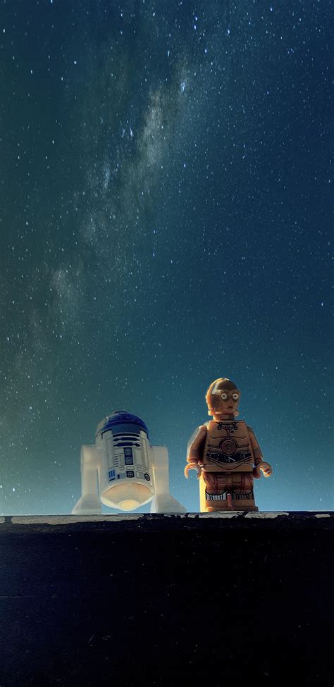 R2 & C-3PO Reflecting on their past adventures : r/legophotos