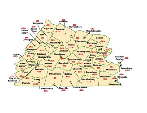 Printable Northern Virginia Zip Code Map – The World Map