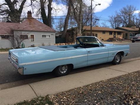 For Sale - '68 Plymouth Fury III Convertible - $14500 (Longmont CO ...