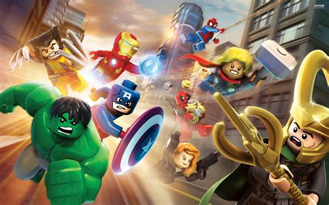 Lego Marvel Heroes Wallpaper