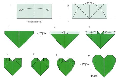 Money Origami Heart Decorative Step 9 - Homemade Creations