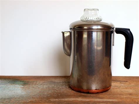 Vintage Revere Ware Coffee Percolator by TheVintageShopkeeper