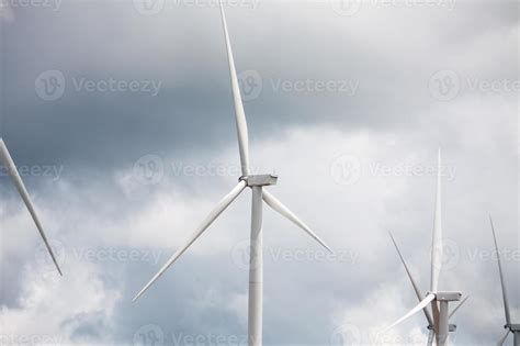 Wind turbines with the clouds and sky 6967801 Stock Photo at Vecteezy