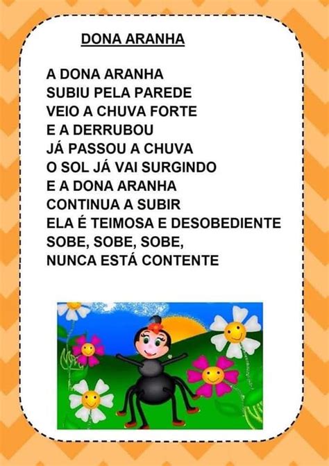 Dona aranha | Activities for kids, Abc, Learning