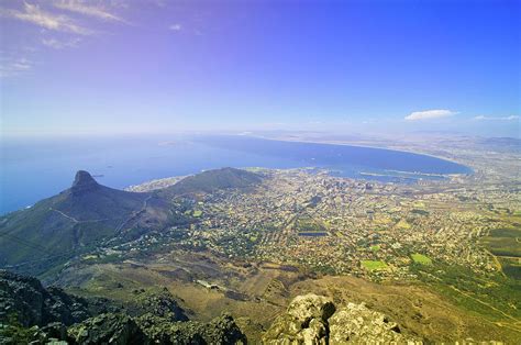 Aerial View From Table Mountain Photograph by Panoramic Images - Fine ...