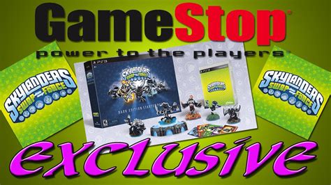 Skylanders Swap Force: Dark Edition Starter Pack News!!! (GameStop Exclusive) - YouTube