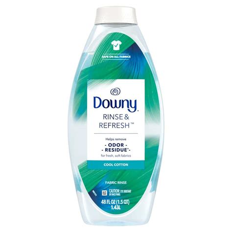 Downy Rinse and Refresh 48 oz. Odor Remover Cool Cotton Scent Liquid ...