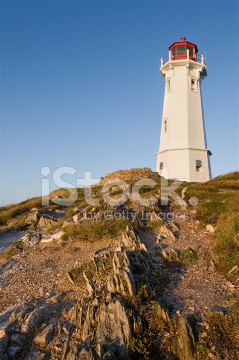 Louisbourg Lighthouse Sunrise Stock Photo | Royalty-Free | FreeImages