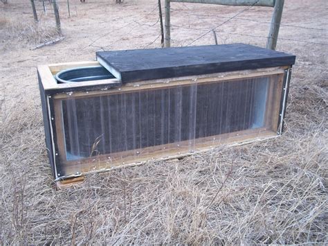 Homesteading Wife: Solar Heated Water Tank