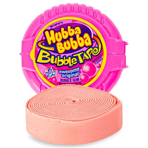 Hubba Bubba Awesome Original Bubble Gum Tape | Candy Funhouse – Candy Funhouse US