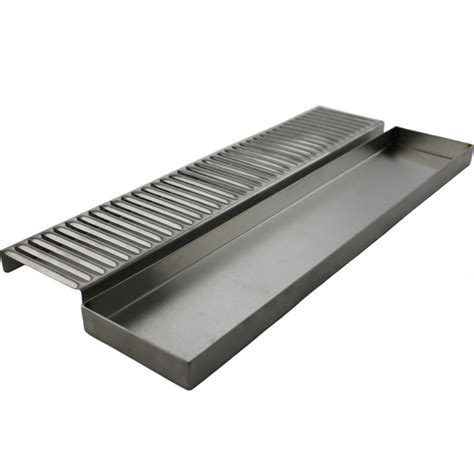 Drip Tray with Insert Stainless Steel 500 x 100mm