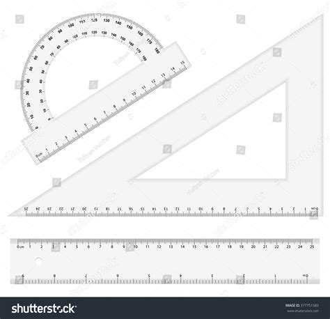 Ruler Instruments Illustration Stock Illustration 377751583 | Shutterstock