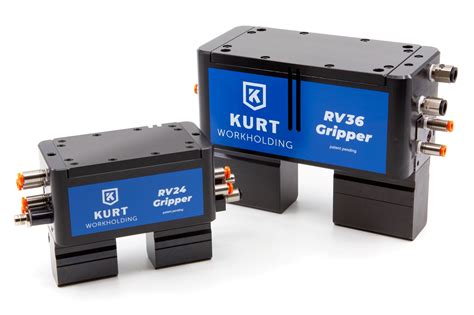 Kurt Workholding Adds New Compact Robotic-Arm Gripper | Modern Machine Shop