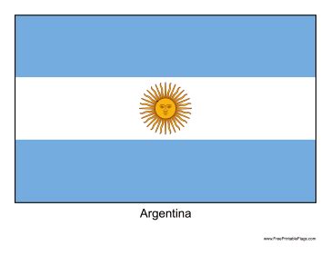 Flag of Argentina