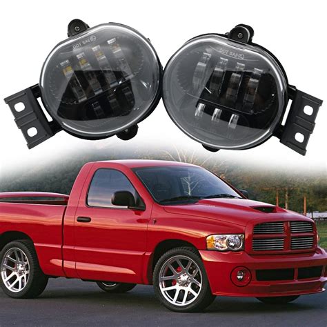 Upgraded 9006 LED Fog Lights Accessories for Dodge Ram 1500 2500 3500 ...