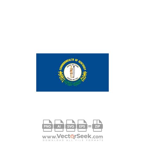 Commonwealth of Kentucky Flag Logo Vector - (.Ai .PNG .SVG .EPS Free ...