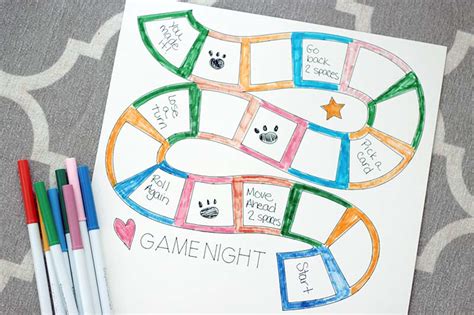 How to Make a DIY Board Game for Family Game Night | Sunny Day Family