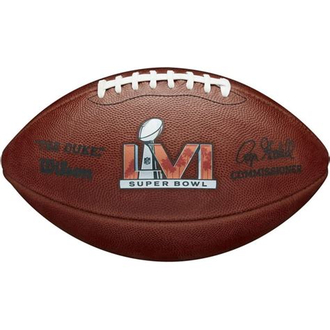 Super Bowl LVI Unsigned Wilson Official Game Football - Walmart.com