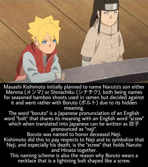 The Meaning Behind name of Boruto. : r/Naruto